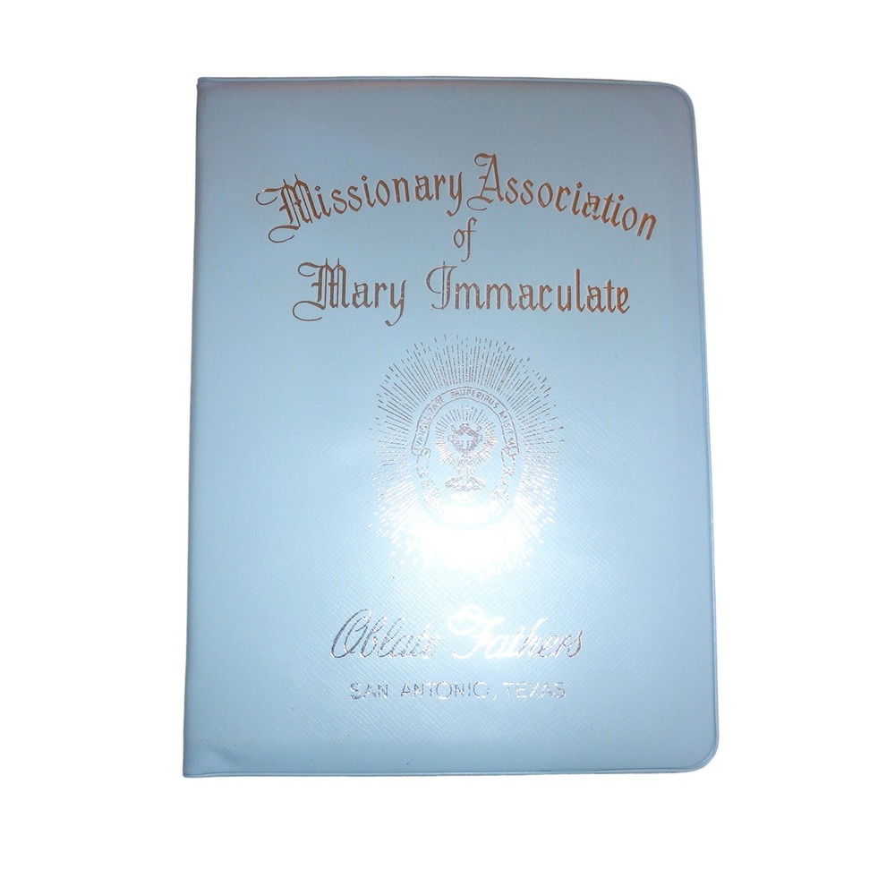 1977 Missionary Association Mary Immaculate Perpetual‎ Registration Certificate